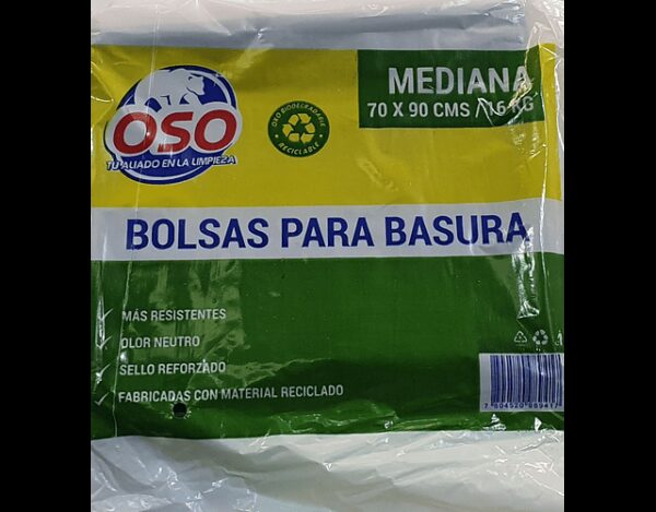 635 Bolsa Basura 50X70Cm X Pqt Virutex