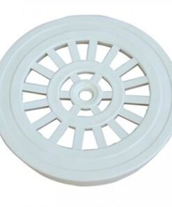 Rejilla Pileta Redonda Blanca