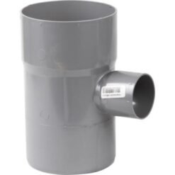 Tee Pvc 110x110mm Gris