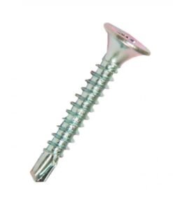 Tornillo Volcanita P/broca 6x1 5/8" Zn C/u