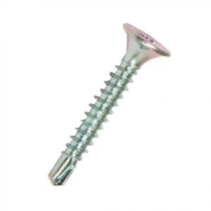 Tornillo Volcanita P/broca 6x1 5/8" Zn C/u