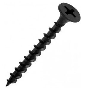 Tornillo Volcanita Crs Negro 6x3/4" C/u