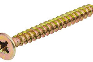 Tornillo 1" Amarillo 3.5x20mm C/u