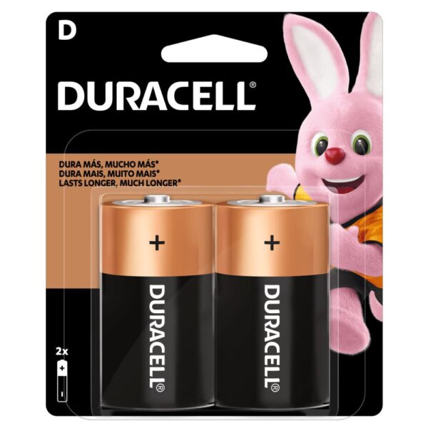 177 Pila D Duracell X 2 Unid