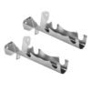 Soporte Cortina Doble Corto Set 2un