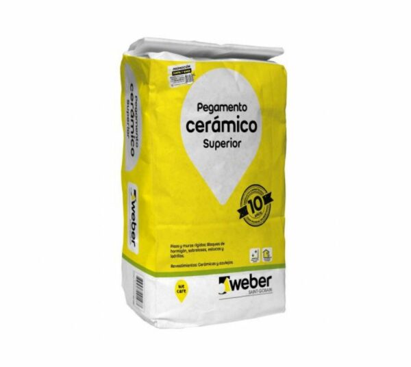 2363 Adhesivo Ceramica Superior Saco 25K Weber