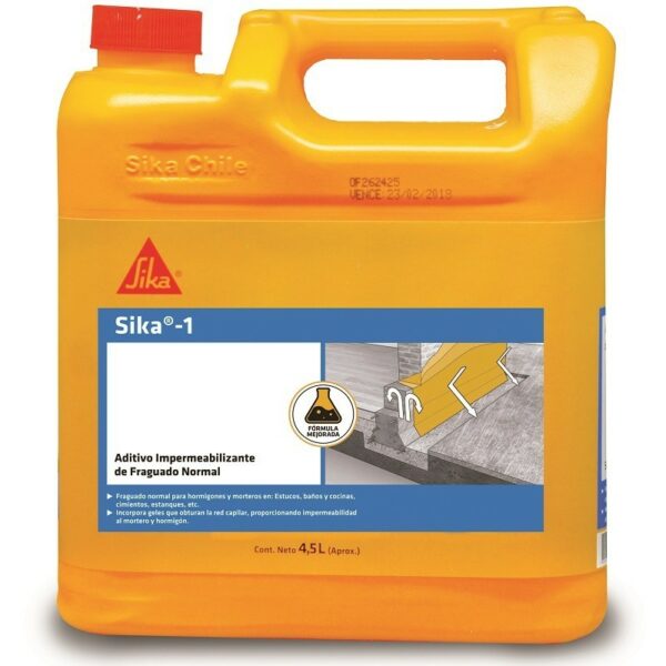 2917 Sika 1 Bidon 4.5Lt (Impermeablizante)