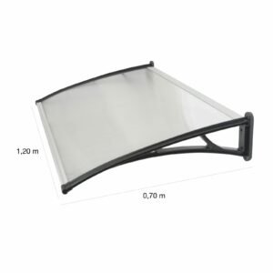 Alero Listo 1.00x1.20mts Transparente Dvp