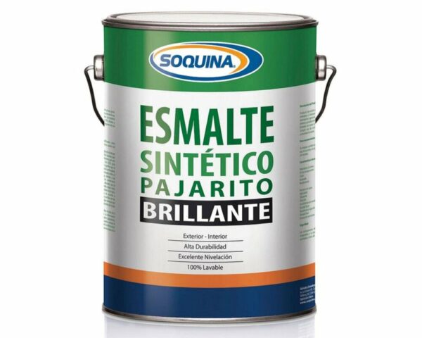 5056 Esmalte Sint. Negro 1/8Gl 400Cc Soquina