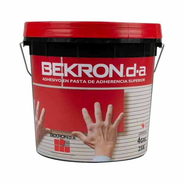 3834 Adhesivo Ceramica Porcelanato Pasta 25 Kg Tineta (Da) Bekron