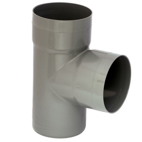 Tee Pvc 50x50mm Gris