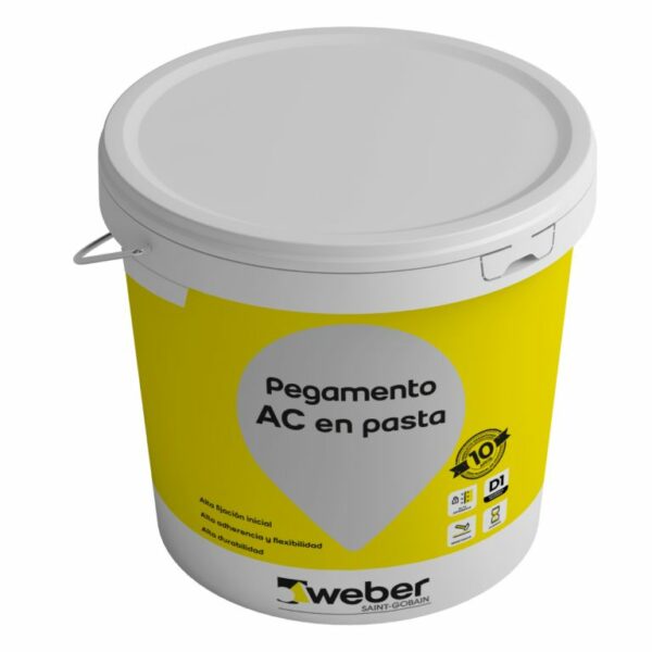 2078 Adhesivo Ceramica Pasta 25 Kg Tineta (Ac) Weber