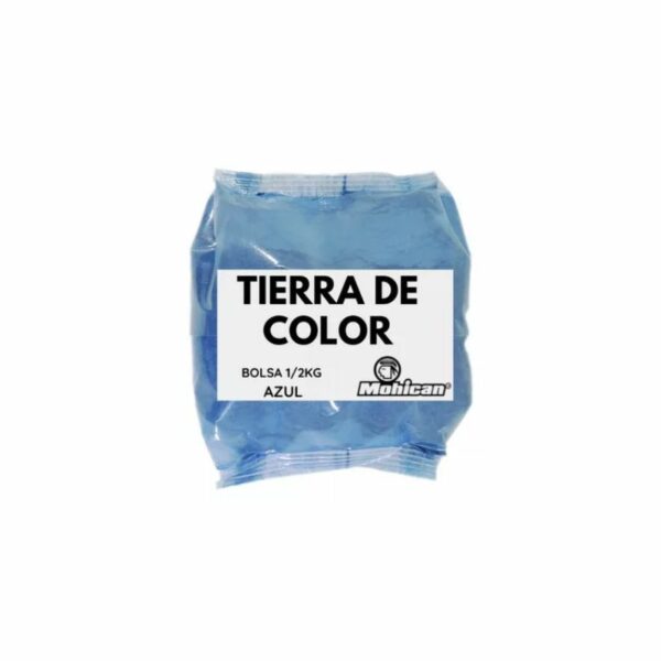 2193 Tierra Color Azul Bolsa 1/2 Kilo