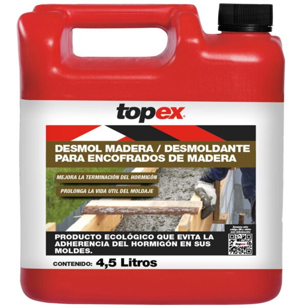 3355 Desmoldante Madera 4.5 Bidon Topex