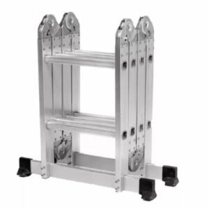 Escala Articulada Aluminio 2.4mts 8peld 150kgs