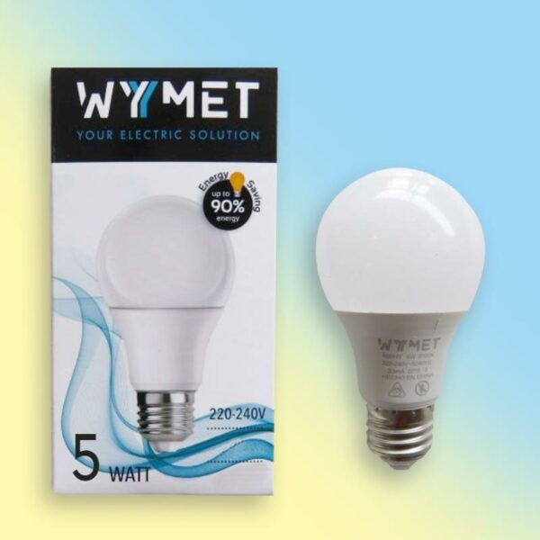 5117 Ampolleta Led 5W E-27 Wyymet L/Fria 6500K