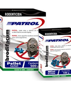 Raticida Pasta 150gr Patrol ( Sachet 10 G. Aprox )