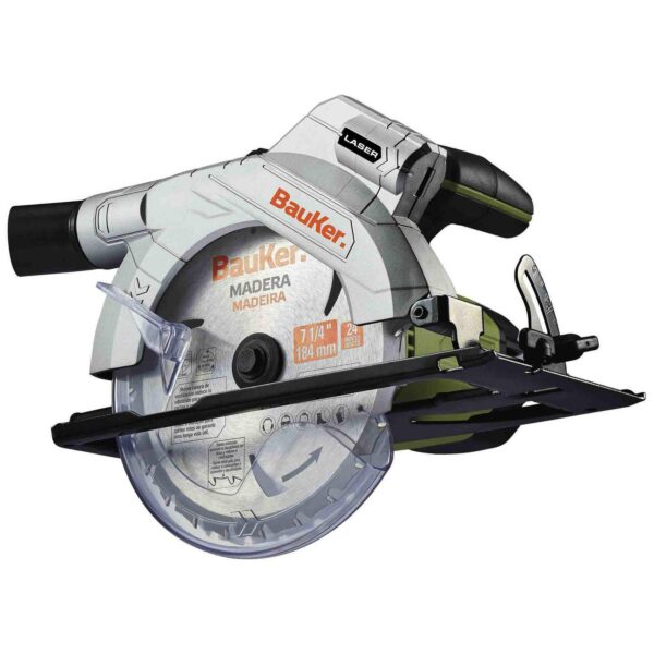 5588 Sierra Circular 7 1/4 Alambrica 1300W (Mod3285) Bauker