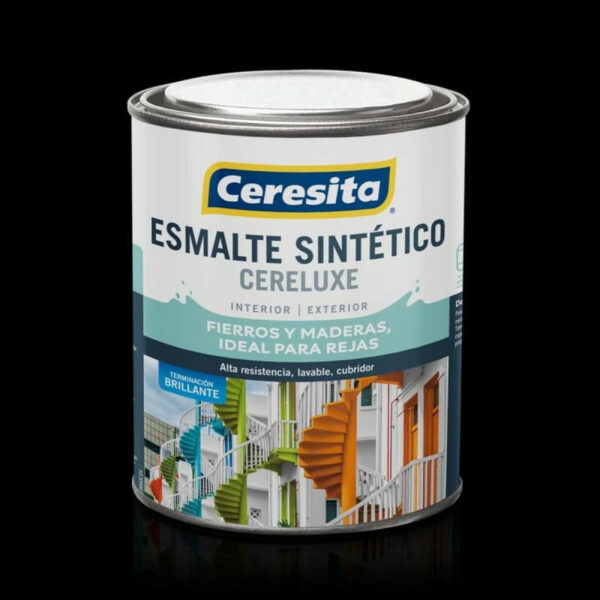 2618 Esmalte Sint. Negro Cerelux Litro Ceresita