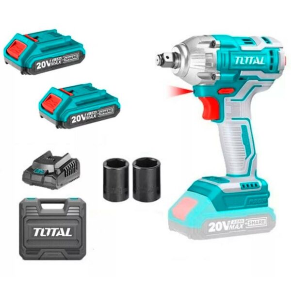 5734 Llave De Impacto 1/2 Bl 20V Total (Tiwli2038)