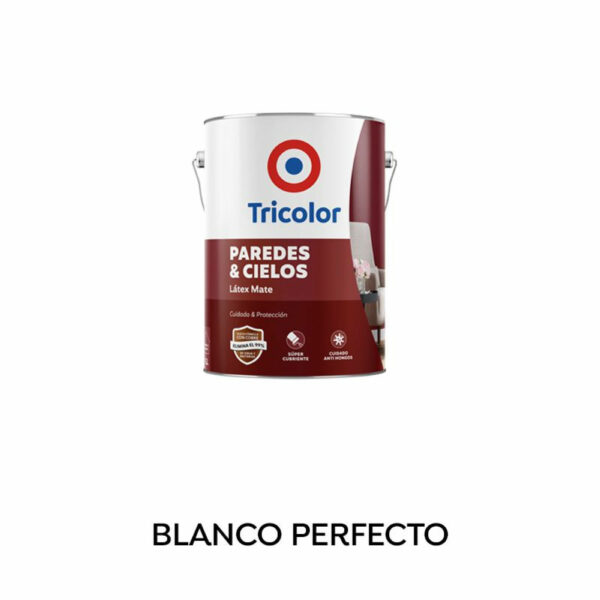 5630 Latex Paredes Y Cielo Tricolor Blanco Perfecto Galon