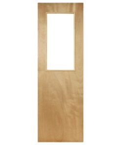 Puerta Terciado 70cms x 2mts C/marco sin Vidrio