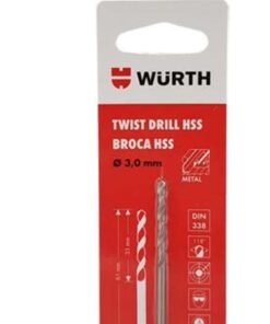Broca Fierro Hss 3.5mm Wurth