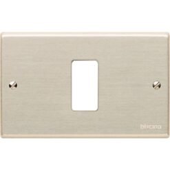 Placa Metalica 1 Puesto Bticino