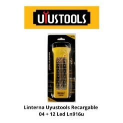 Linterna Recargable 4+12 Led (ln916u)