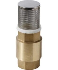 Valvula Fondo Pie 1" (cabeza Gato) C/u-accesorios