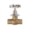 Llave Paso Campana 3/4" So-so C/u Bronce