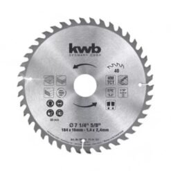 Disco Corte Madera 7 1/4" 40dts Kwb