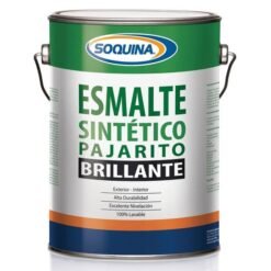 Esmalte Sint. Negro Pajarito Galon Soquina