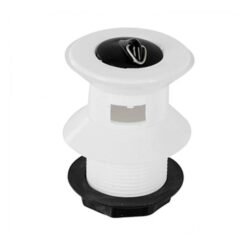 Desague Plastico 11/4" Sin/rebalse C/u