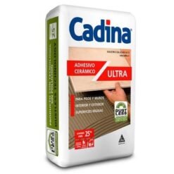 Adhesivo Ceramica Polvo 25k Ceramica S/ceramica Cadina