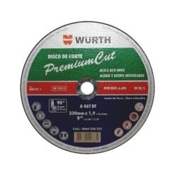 Disco Corte Fierro 14" x 1/8" x 1" Wurth