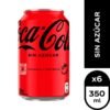 Coca Cola S/azucar Lata 350 Ml