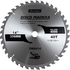 Disco Corte Madera 7 1/4" 40dts Uyustools (dma414)