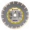 Disco Corte Diamantado 9" Segmentado Wurth