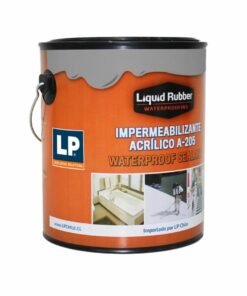 Impermeab. Acrilico Gris A-205 Galon Waterproof Lp Rubber