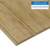 Mdf Ranurado Ancho Sahara 5.5mm 1.22x2.44 C/u