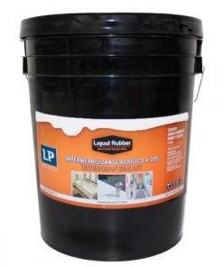 Impermea. Acrilico Blanco (a-205) Tineta Liquid Rubber