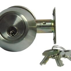 Cerrojo Acc. Llave-seg. Plateado Deva