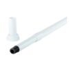 Barra Extensible 25mm de 1.10 A 2 mt Blanca