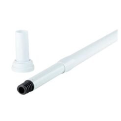 Barra Extensible 25mm de 1.10 A 2 mt Blanca