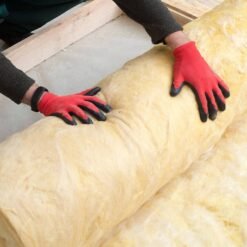 Lana Vidrio Aislanglass 1c Aluminio 50mm 1.2mt X12mt (14.4m2)