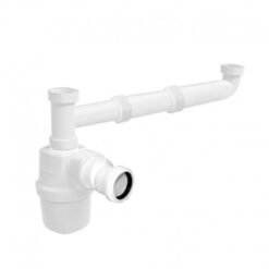 Conexion Lavaplato Doble Entrada 55cm 11/2" Hoffens