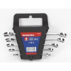 Set Llave Punta Corona 5 Pzas Workpro