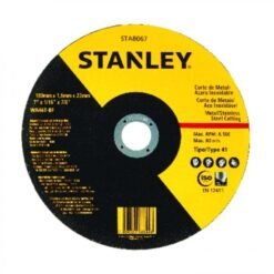 Disco Corte Fierro 7"x 1.6mm Stanley