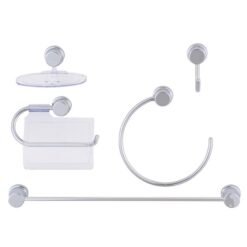 Kit Accesorios 5 Piezas Abs Base (duschy)